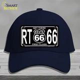 Get There 1st Class Novelty License Plate Hat Cotton / Navy