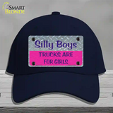 Silly Boys Novelty License Plate Hat Cotton / Navy