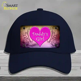 Daddys Girl Novelty License Plate Hat Cotton / Navy