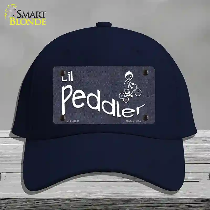 Lil Peddler Novelty License Plate Hat Cotton / Navy