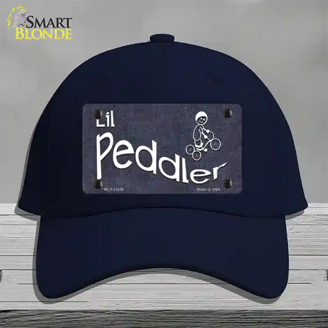 Lil Peddler Novelty License Plate Hat Cotton / Navy