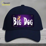 Big Dog Novelty License Plate Hat Cotton / Navy