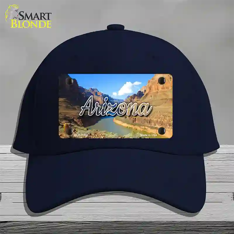 Arizona Canyon State Novelty License Plate Hat Cotton / Navy