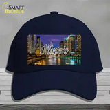 Illinois River City Lights State Novelty License Plate Hat Cotton / Navy