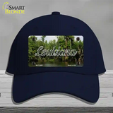 Louisiana Swamp State Novelty License Plate Hat Cotton / Navy