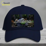 Louisiana Alligator Swamp State Novelty License Plate Hat Cotton / Navy