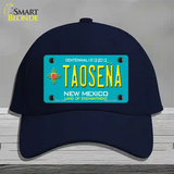 Taosena Teal New Mexico Novelty License Plate Hat Cotton / Navy