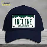 Incline Colorado Novelty License Plate Hat Cotton / Navy