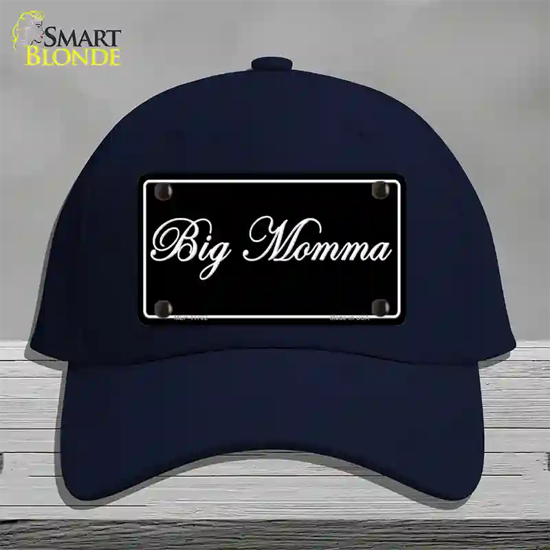 Big Momma Novelty License Plate Hat Cotton / Navy