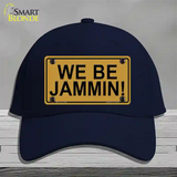 We Be Jammin Novelty License Plate Hat Cotton / Navy