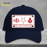 Order Of The Eastern Star Novelty License Plate Hat Cotton / Navy