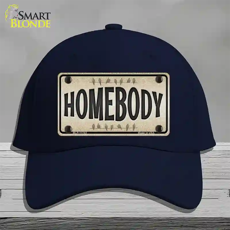 Homebody Novelty License Plate Hat Cotton / Navy