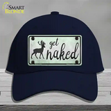 Get Naked Novelty License Plate Hat Cotton / Navy