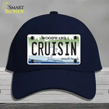 Cruisin Woodward Michigan Novelty License Plate Hat Cotton / Navy