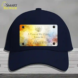 Lives In Heaven Novelty License Plate Hat Cotton / Navy