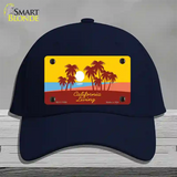 California Living Novelty License Plate Hat Cotton / Navy