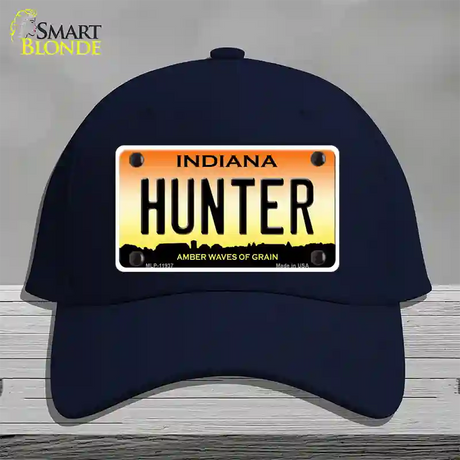 Hunter Indiana Novelty License Plate Hat Cotton / Navy