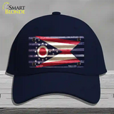 Ohio Corrugated Flag Novelty License Plate Hat Cotton / Navy