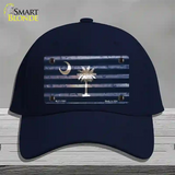 South Carolina Corrugated Flag Novelty License Plate Hat Cotton / Navy