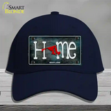 Maryland Home State Outline Novelty License Plate Hat Cotton / Navy