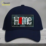 Mississippi Home State Outline Novelty License Plate Hat Cotton / Navy