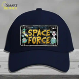 Space Force Novelty License Plate Hat Cotton / Navy