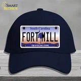 Fort Mill South Carolina Novelty License Plate Hat Cotton / Navy