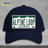 Alpine Loop Colorado Novelty License Plate Hat Cotton / Navy