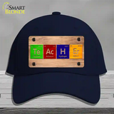 Teacher Periodic Table Wood Novelty License Plate Hat Cotton / Navy