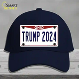 Trump 2024 Ohio Novelty License Plate Hat Cotton / Navy