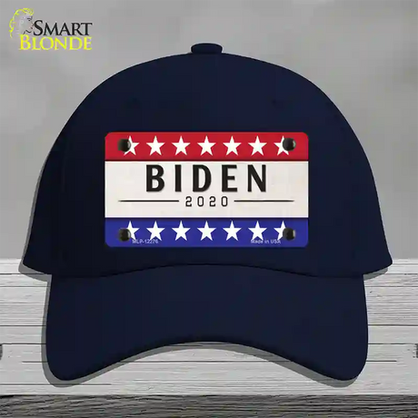 Joe Biden 2020 Novelty License Plate Hat Cotton / Navy