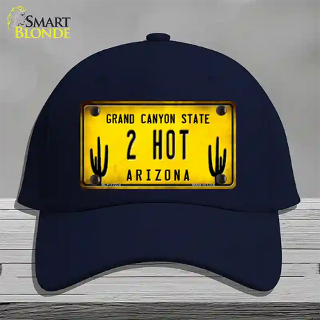 Arizona 2 Hot Novelty License Plate Hat Cotton / Navy