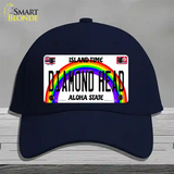 Diamond Head Hawaii Novelty License Plate Hat Cotton / Navy