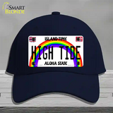 High Tide Hawaii Novelty License Plate Hat Cotton / Navy