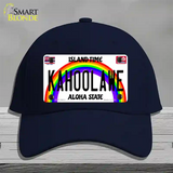 Kahoolawe Hawaii Novelty License Plate Hat Cotton / Navy