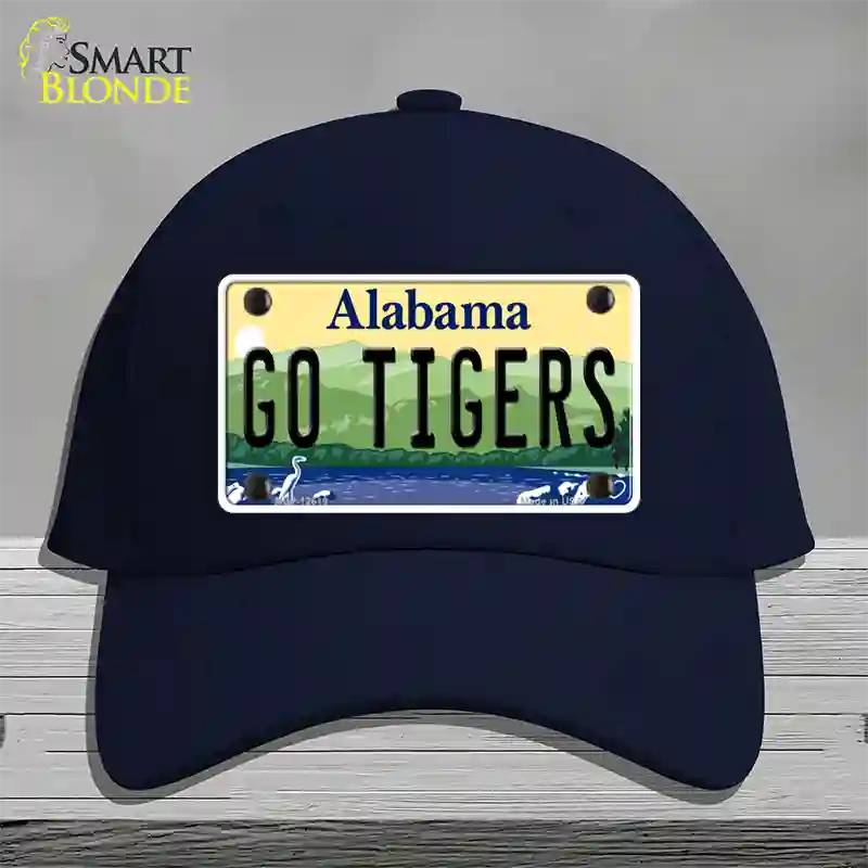 Go Tigers Novelty License Plate Hat Cotton / Navy