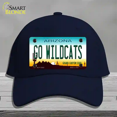 Go Wildcats Novelty License Plate Hat Cotton / Navy