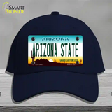 Arizona State Novelty License Plate Hat Cotton / Navy