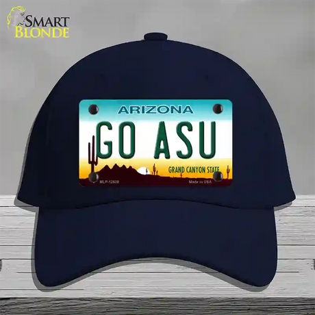 Go Arizona State Novelty License Plate Hat Cotton / Navy