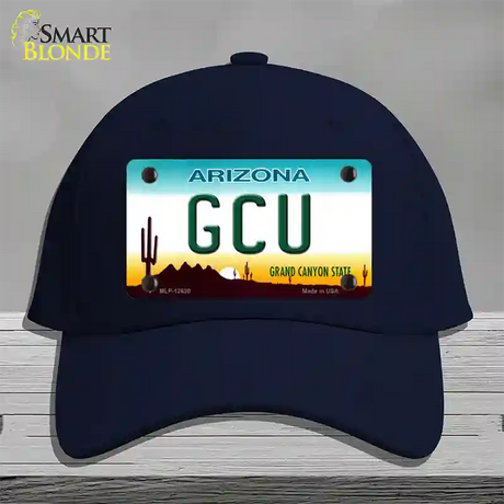 Grand Canyon Univ Novelty License Plate Hat Cotton / Navy