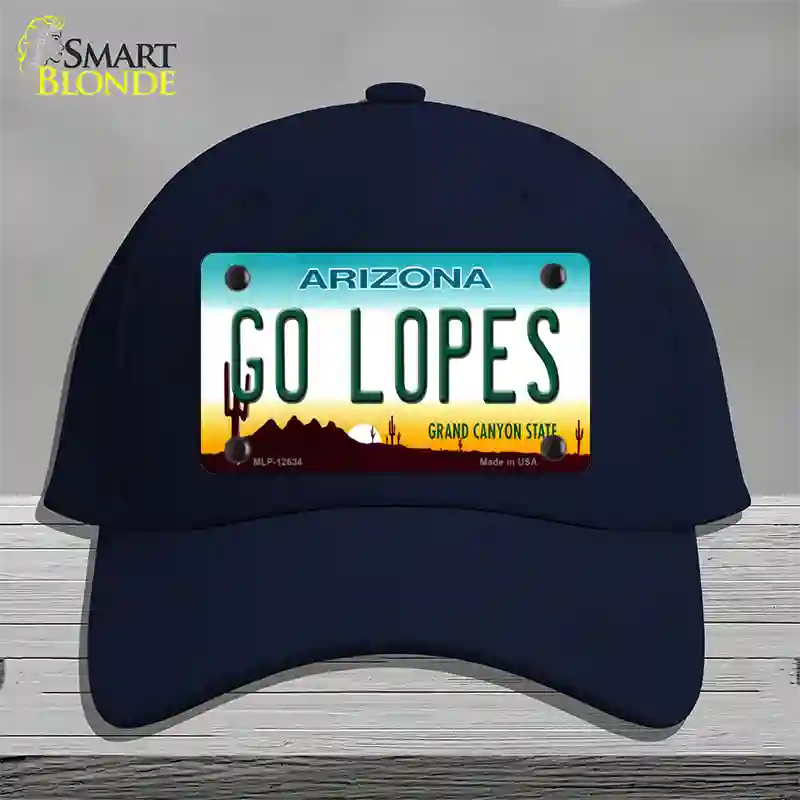 Go Lopes Novelty License Plate Hat Cotton / Navy