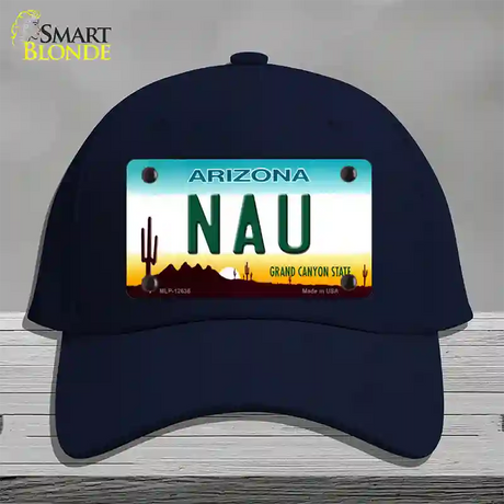 Northern Arizona Univ Novelty License Plate Hat Cotton / Navy