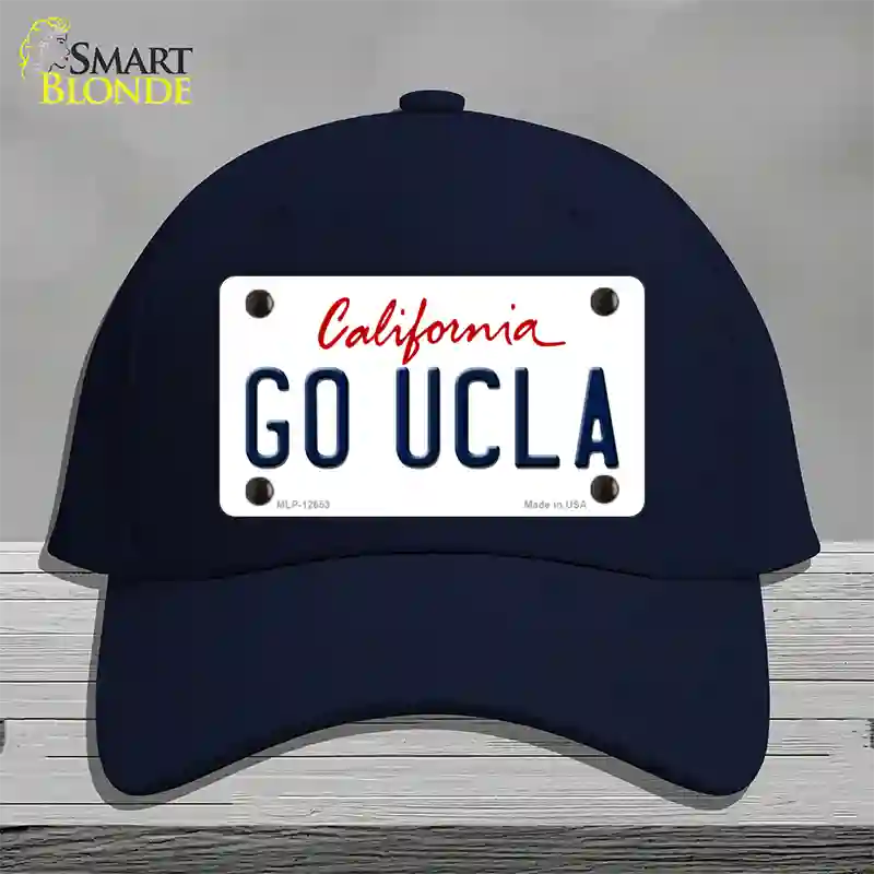 Go UCLA Novelty License Plate Hat Cotton / Navy