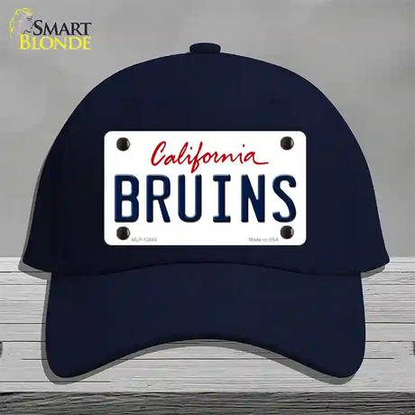 Bruins Novelty License Plate Hat Cotton / Navy