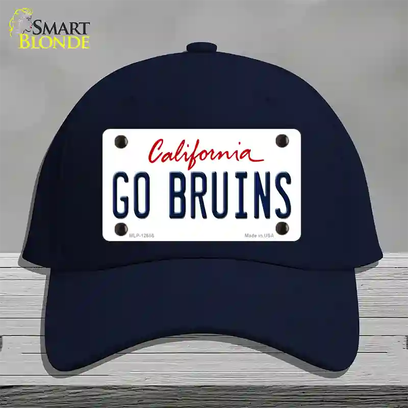 Go Bruins Novelty License Plate Hat Cotton / Navy