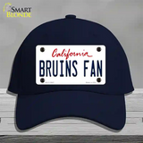 Bruins Fan Novelty License Plate Hat Cotton / Navy