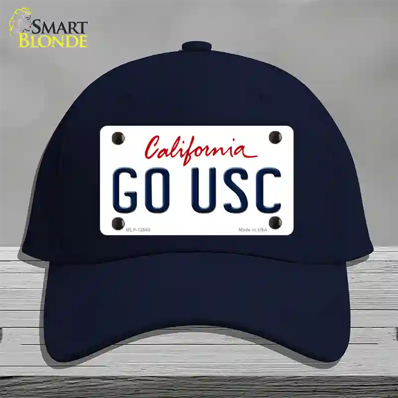 Go USC Novelty License Plate Hat Cotton / Navy