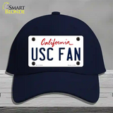 USC Fan Novelty License Plate Hat Cotton / Navy