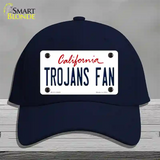 Trojans Fan Novelty License Plate Hat Cotton / Navy