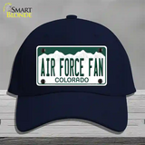 Air Force Fan Novelty License Plate Hat Cotton / Navy